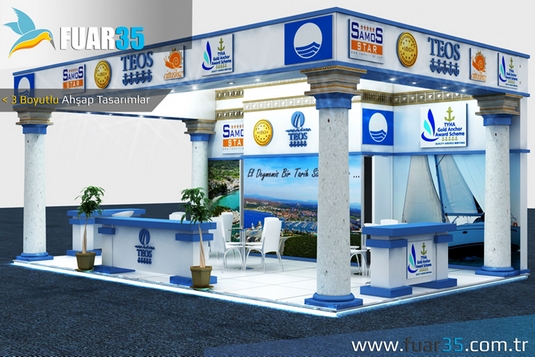 Fuar35 - 3d Tasarım Ahşap  Fuar Stand Projeleri